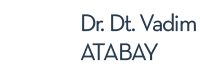 Dr. Dt. Vadim Atabay Logo